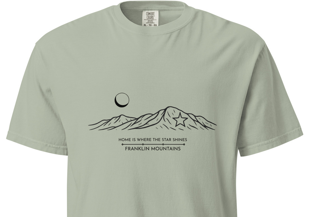 Franklin Mountains El Paso Texas Hiking Shirt