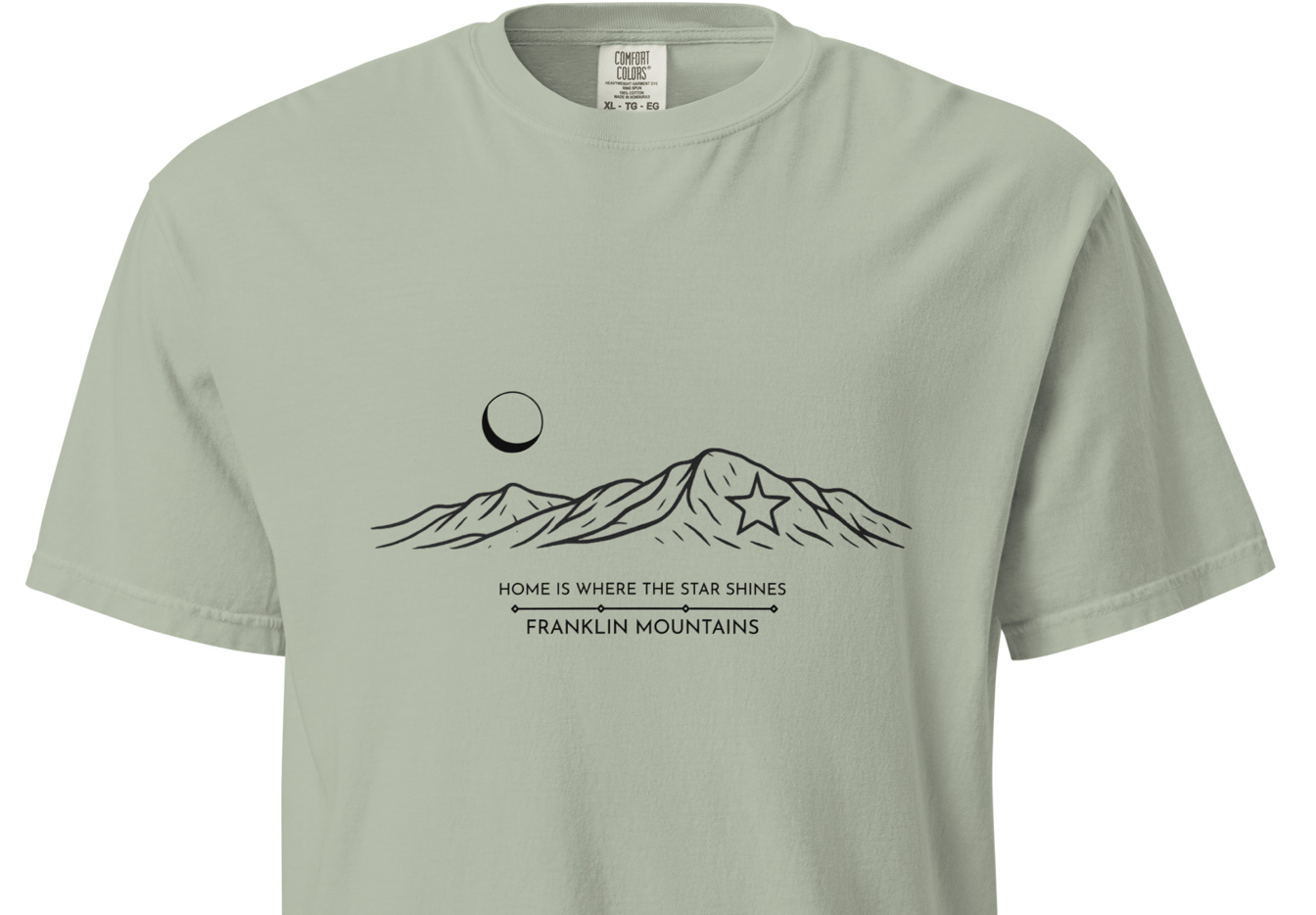Franklin Mountains El Paso Texas Hiking Shirt